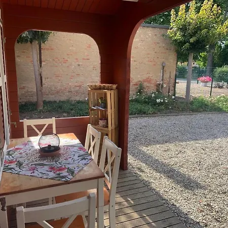 펜션 Neu! Ferienhuette Tiny House Schoningen